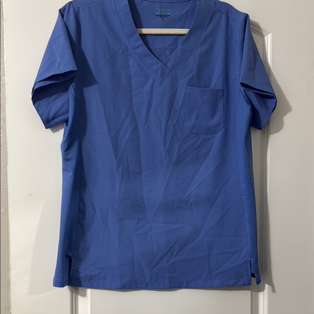 Angie Blue Short Sleeve Tee